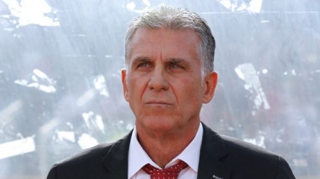 Pelatih Iran Carlos Queiroz (AFP)