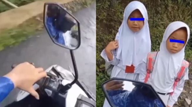 Parah Bisa Bikin Trauma, Pengendara Sepeda Motor Takut-Takuti Anak SD: Tak Culik Mau Gak?