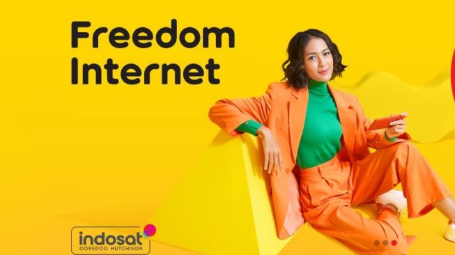 Paket Freedom Internet Indosat Ooredoo. [Indosat Ooredoo]