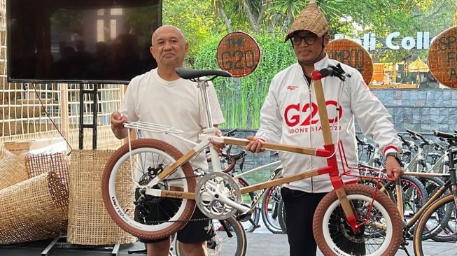 Terbuat dari Bambu, Sepeda Goro Jadi Wujud Green Mobility Setelah KTT G20