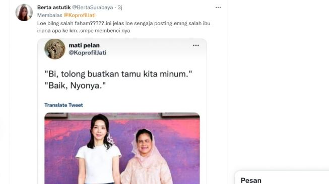 5 Fakta Dugaan Penghinaan Ibu Negara oleh akun @KoprofilJati, Bantul Trending Topik Hingga Anak Presiden Marah-marah