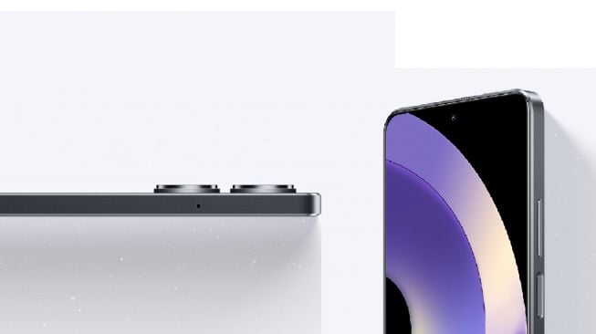 Desain layar dan bezel Realme 10 Pro yang disebut mirip iPhone. [Dok Realme China]