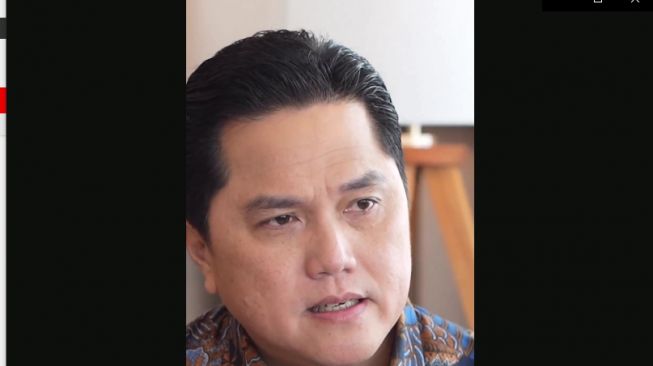 Menteri BUMN Erick Thohir merasa sedih ada orang yang menghina Ibu Negara Iriana Jokowi. (Instagram @/erickthohir)