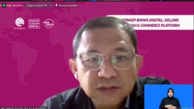 Tingkatkan Pemahaman e-Commerce, Kemenkominfo Gelar Webinar Literasi Digital