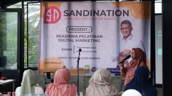 Gelar Pelatihan Digital, Sandination Cianjur Pastikan Ciptakan Lapangan Kerja Baru