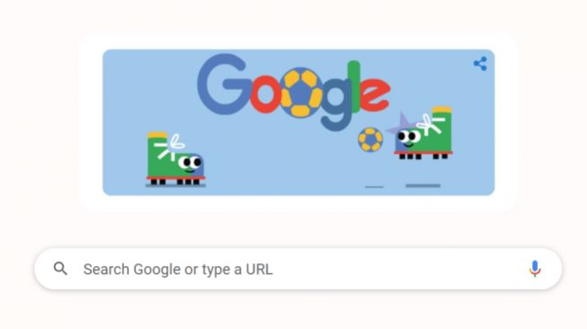 Meriahkan World Cup Qatar 2022, Google Doodle Tampilkan Layout Baru dan Game Online