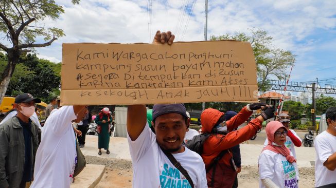 Bakal Kesulitan Bertani, Warga Eks Kampung Bayam Tolak Tawaran Tinggal di Rusun Nagrak