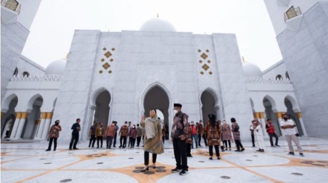 Datang Berkunjung, Puan Sebut Masjid Sheikh Zayed Simbol Persaudaraan Antar-Bangsa