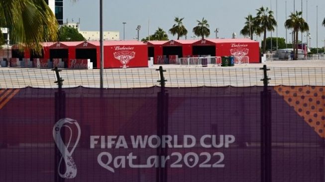 Bir Budweiser, sponsor Piala Dunia 2022 Qatar (AFP)