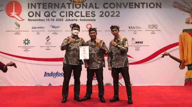 Torehkan Penghargaan Tertinggi Tingkat International, Semen Gresik Raih Peringkat Gold pada Ajang ICQCC 2022 di Jakarta