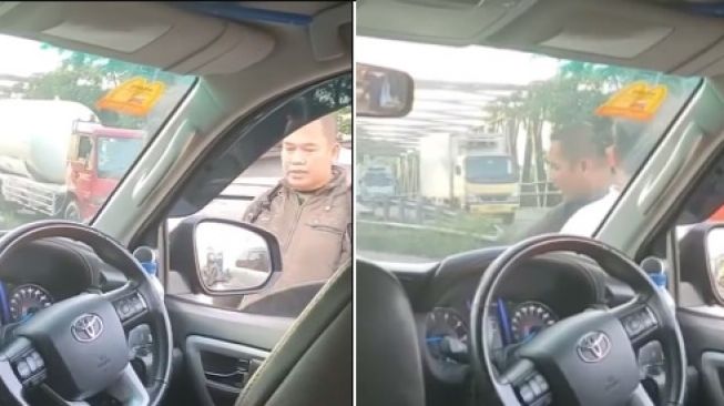 Ngamuk Gegara Disenggol, Tentara Toyor hingga Maki-maki Pengemudi Mobil: Bajingan Kau!