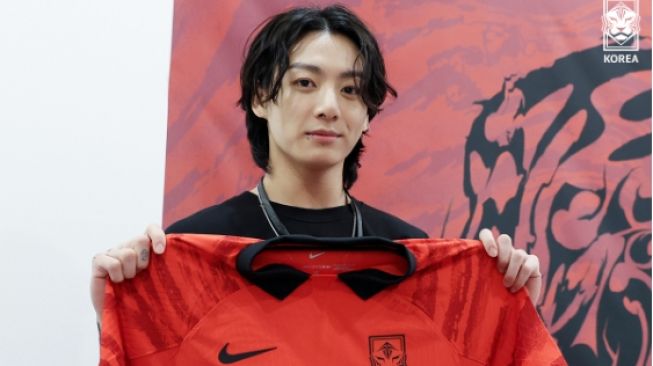 Jungkook BTS Sambangi Timnas Korea di Piala Dunia Qatar 2022