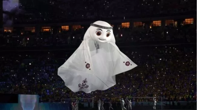 La'eeb, maskot Piala Dunia 2022 (Twitter/ReturnofTrill)