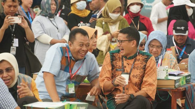 Menteri Sandi Apresiasi Gelaran WSBK Mandalika 2022