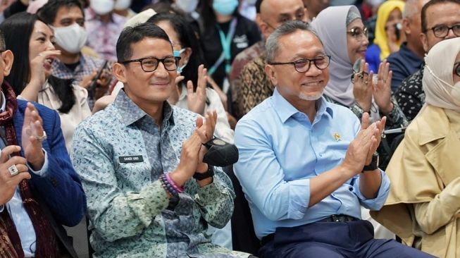 Mendag Zulhas Sebut Sandiaga Uno Pemimpin Inspiratif dan Berdaya Juang Tinggi