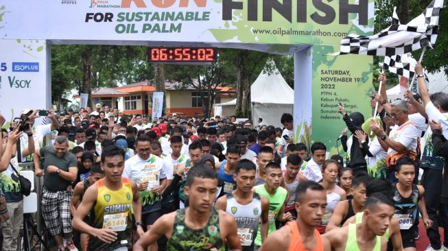 Holding Perkebunan Nusantara Sukses Gelar Oil Palm Marathon 2022