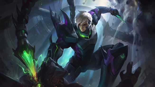 Hero Gusion dengan Epic Skin di Mobile Legends. (Moonton Games)