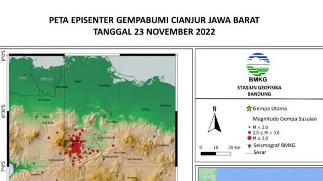 Heboh Isu Pergerakan Sesar Cimandiri dan Erupsi Gunung Gede, BMKG: Itu Hoaks!