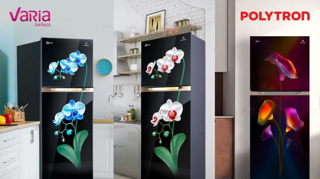 Kulkas 2 pintu Belleza Varia. (Dok: Polytron)