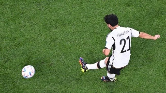 Gundogan Cetak Gol dari Titik Putih, Jerman Ungguli Jepang di Babak Pertama