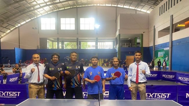 Tenis Meja Kaltim Juara Grup di Porwarnas XIII