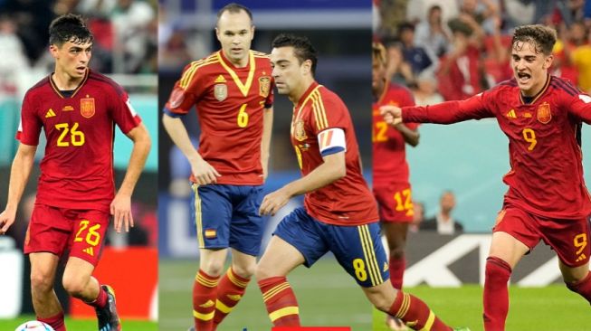 Pedri dan Gavi Tampil Trengginas di Laga Awal Piala Dunia 2022, Mengingatkan Duet Xavi-Iniesta