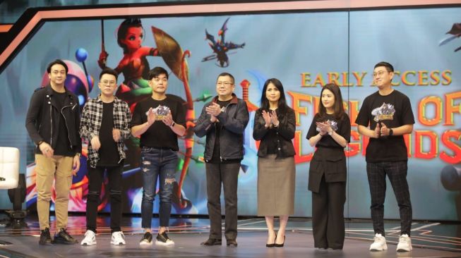 PT Esports Star Indonesia (ESI) menggandeng game developer asal Korea Selatan, Sugar Works merilis Fight of Legends. [Esports Star Indonesia] 