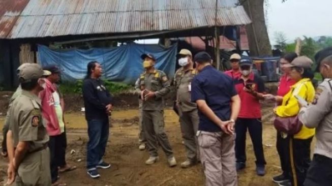 Aktivitas Tambang di Sidemen Disorot, Satpol PP Karangasem Beri SP 1