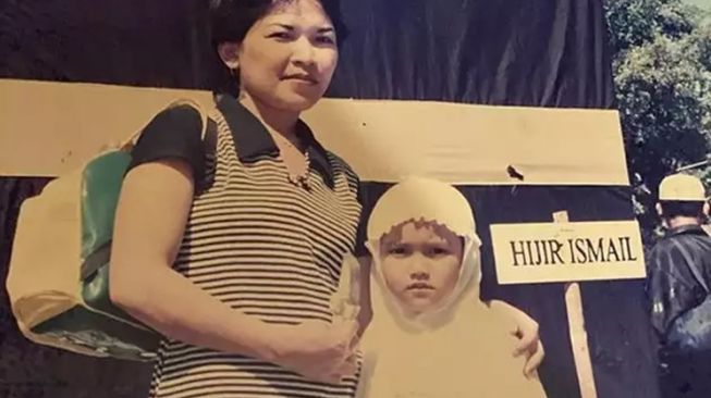 Foto Lawas Ayu Ting Ting dan Keluarga (instagram/@mom_ayting92_)