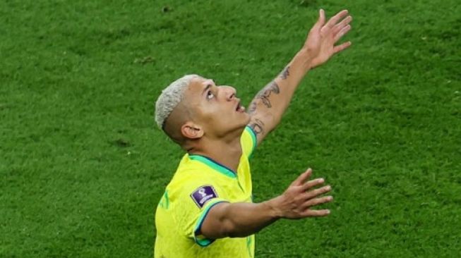 Cetak Dua Gol Kemenangan Brasil, Mimpi Richarlison Jadi Kenyataan