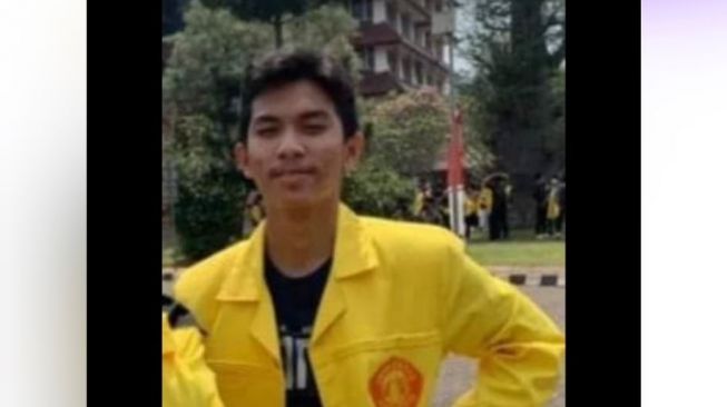 Seorang mahasiwa Univeristas Indonesia (UI) bernama Muhammad Hasya Atallah tewas kasus tabrak lari yang diduga lakukan eks Kapolsek Cilincing. (tangkapan layar/ist)
