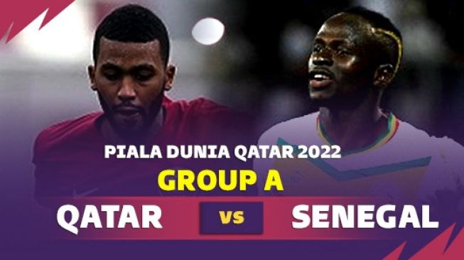 Live Streaming Piala Dunia 2022 Qatar vs Senegal Secara Gratis, Tunggu Aksi Tuan Rumah