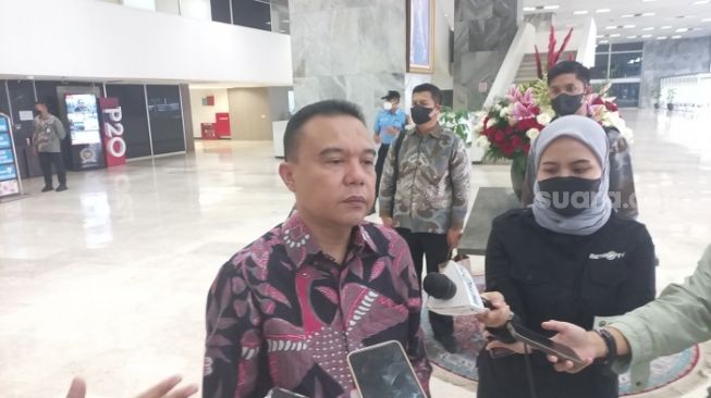 Ketua Harian DPP Partai Gerindra, Sufmi Dasco Ahmad. (Suara.com/Bagaskara)