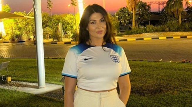 WAGs Timnas Inggris di Piala Dunia 2022 (Instagram/@ashhhbx)