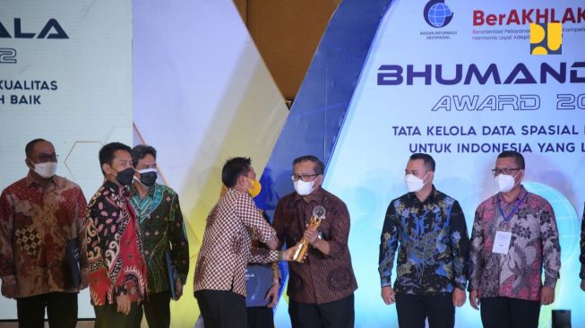 Kementerian PUPR raih Bhumandala Award 2022 untuk keempat kalinya. (Dok: Kemenpupr)