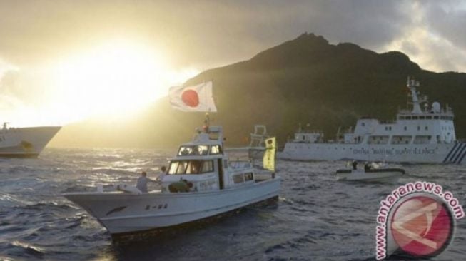 Laut China Timur Panas, Kapal China dengan Meriam Terbesar Dekati Pulau Senkaku Jepang