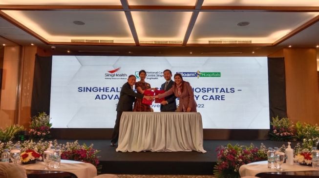 Siloam Hospitals Jalin Kerja Sama dengan Singhealth untuk Tingkatkan Perawatan Onkologi di Indonesia