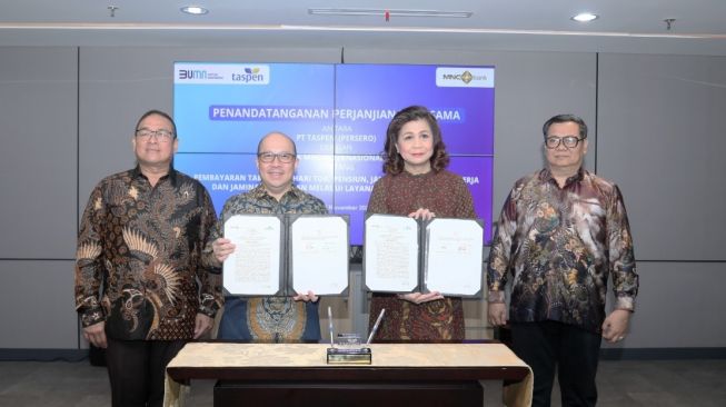 Taspen dan MNC Bank Hadirkan Layanan Pembayaran Digital Pertama Bagi ASN dan Pensiunan