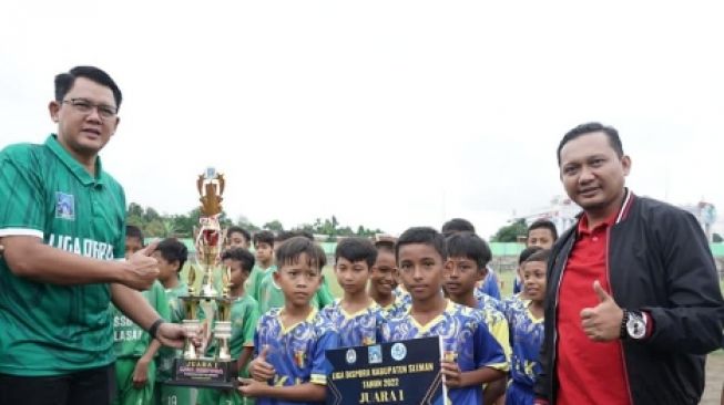 Apresiasi Gelaran Liga Dispora U-11, Danang Maharsa: Ini Jadi Ajang Pencarian Bibit Pemain Profesional dari Sleman