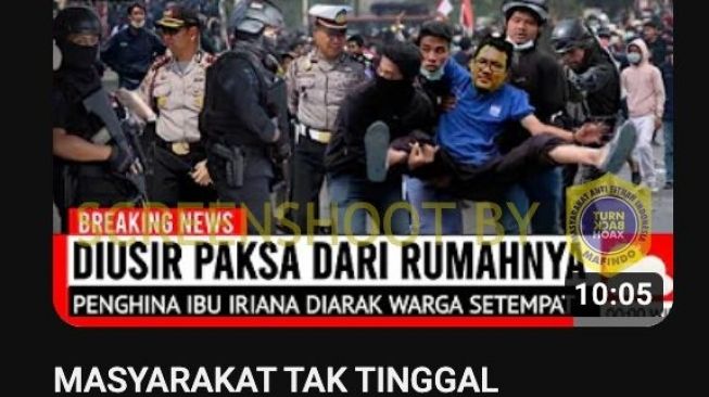 CEK FAKTA: Penghina Ibu Negara Diusir Paksa hingga Diarak Warga Setempat, Benarkah?