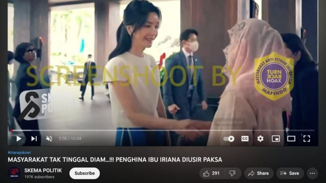 CEK FAKTA: Penghina Ibu Negara Diusir Paksa hingga Diarak Warga Setempat [Turnbackhoax.id]