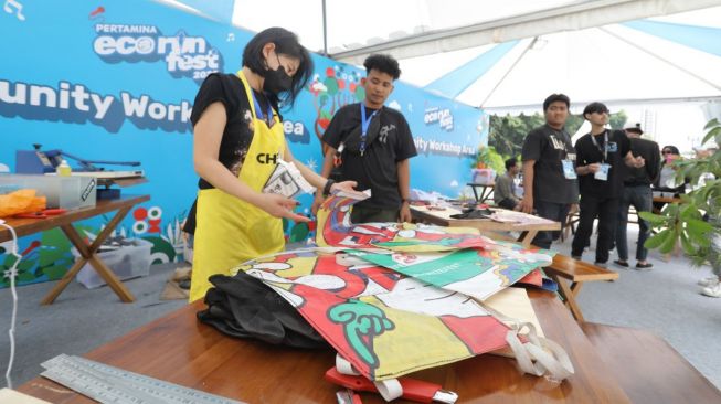 Peserta Eco Run Antusias Ikuti Community Workshop