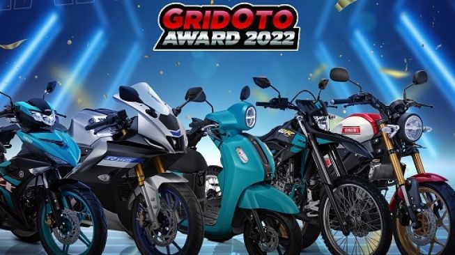 Lima Model Sepeda Motor Yamaha Raih Penghargaan Terbaik