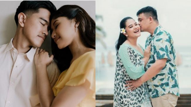 Adu Gaya Foto Prewedding Kahiyang-Bobby dan Erina-Kaesang (Instagram)