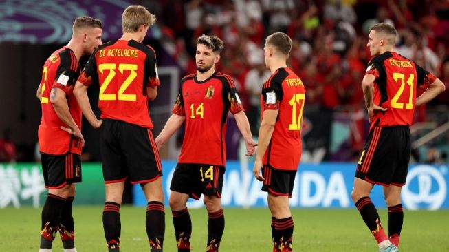 Performa Belgia Terus Menukik dan Terancam Kandas di Fase Grup Piala Dunia 2022, Wajib Ganti Pelatih
