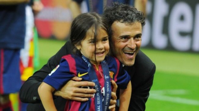 Pelatih Timnas Spanyol Luis Enrique Kenang Putrinya Saat Laga Melawan Jerman