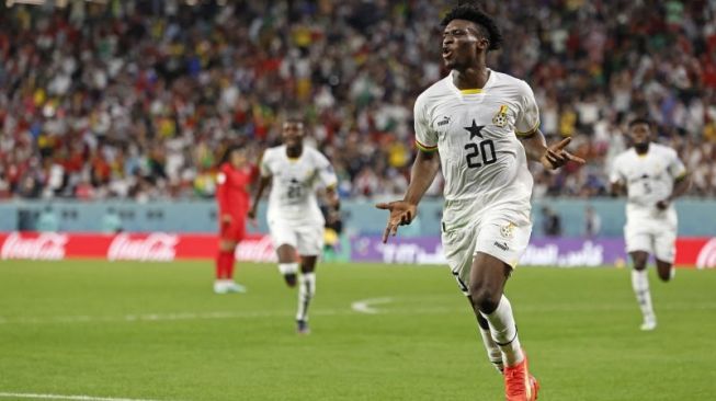 Profil Mohammed Kudus, Wonderkid Timnas Ghana yang Cetak Gol Perdana di Piala Dunia 2022