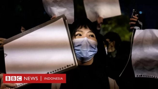 Kertas Kosong Jadi Simbol Protes Kebijakan Covid di China