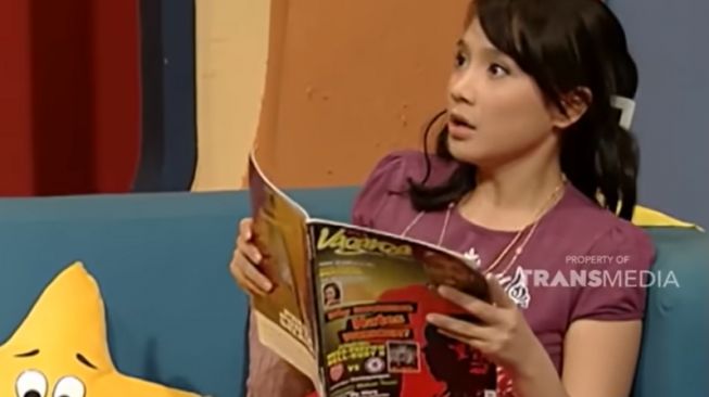 Potret Lawas Nagita Slavina Main Sketsa Komedi (YouTube/TRANS TV Official)