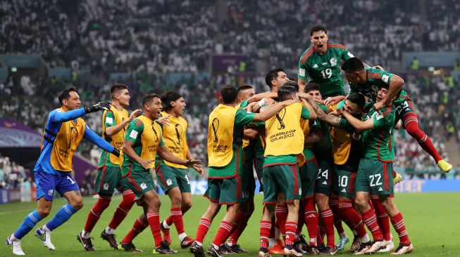 Meksiko Gagal Lolos ke 16 Besar meski Berhasil Hajar Arab Saudi 2-1